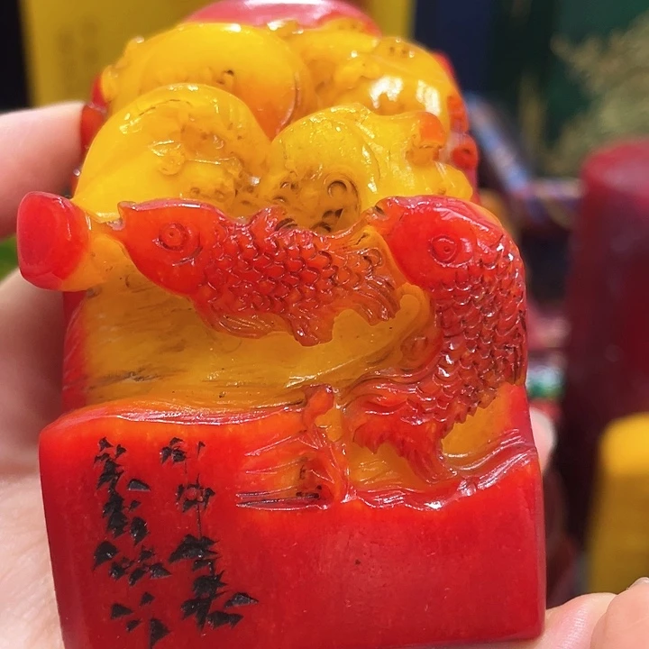 寿山石印石篆刻印章引首章闲章姓名章生日礼物