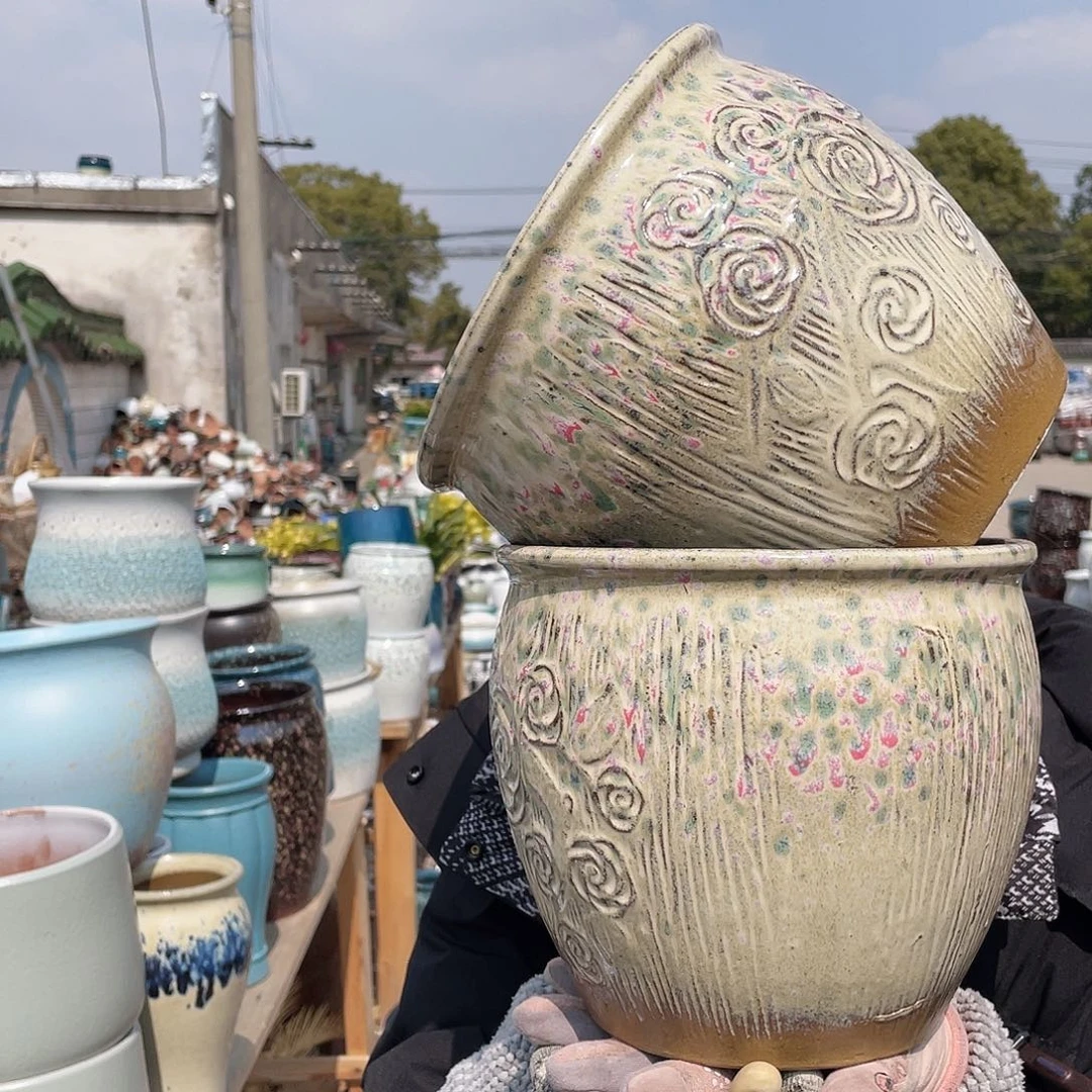 紫砂花盆王嫂花盆直播0306-425