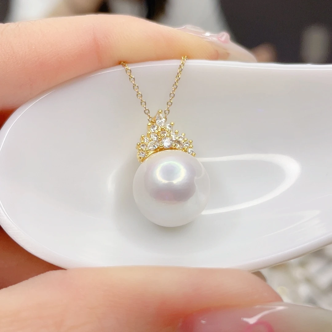 淡水珍珠未镶嵌吊坠(赠链)