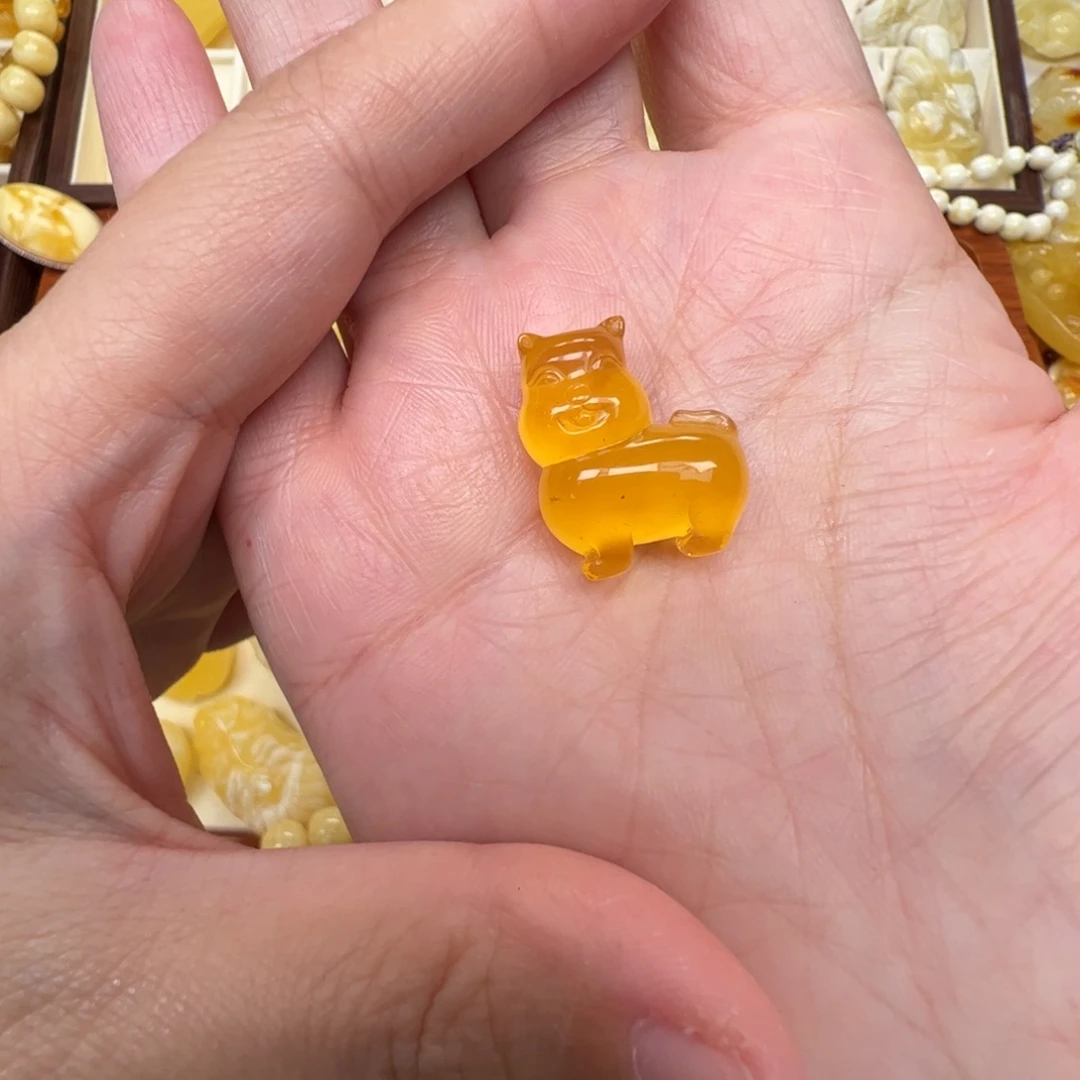 琥珀未镶嵌裸石蜜蜡