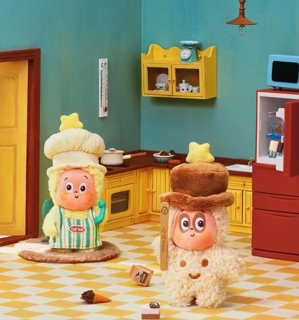 【代拆】123星星人系列二代毛绒挂件立体卡通潮玩盲盒礼物