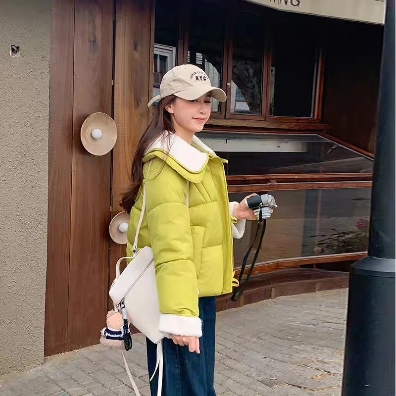 24239#冬季时尚加厚保暖棉衣