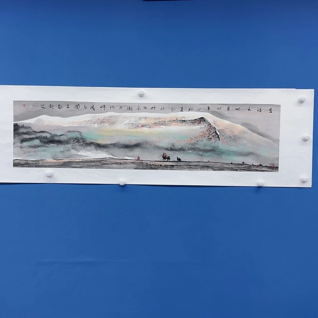 国画多次参加国内外大型