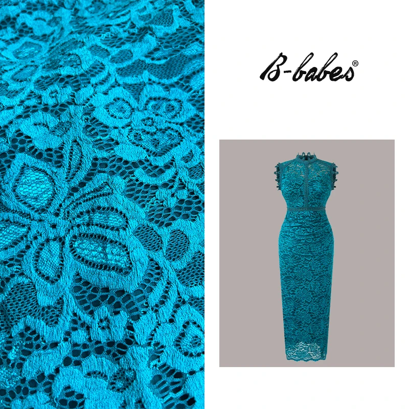 B-babes【过雨窥荷】纯欲风中长款无袖设计包臀连衣裙显瘦中长裙