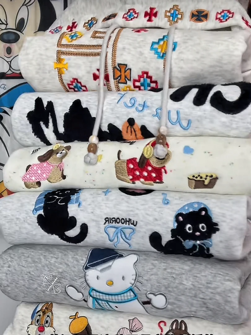 【卫衣福利】高品质孤品百搭卫衣加绒加厚秋冬款默认微瑕no退！no换！