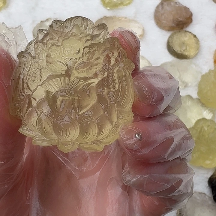 性***龙水晶吊坠(不含链)未镶嵌水晶