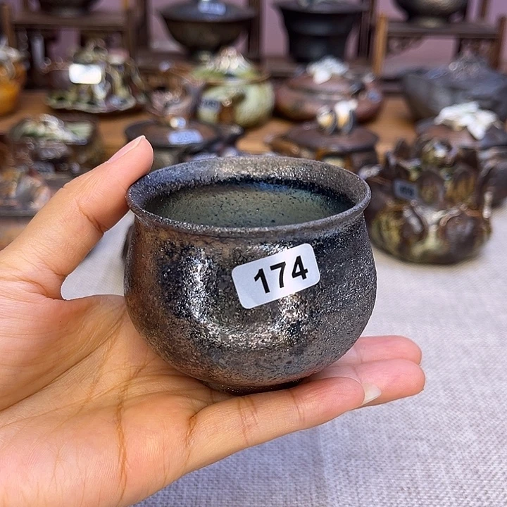 裸柴烧手工陶瓷茶器