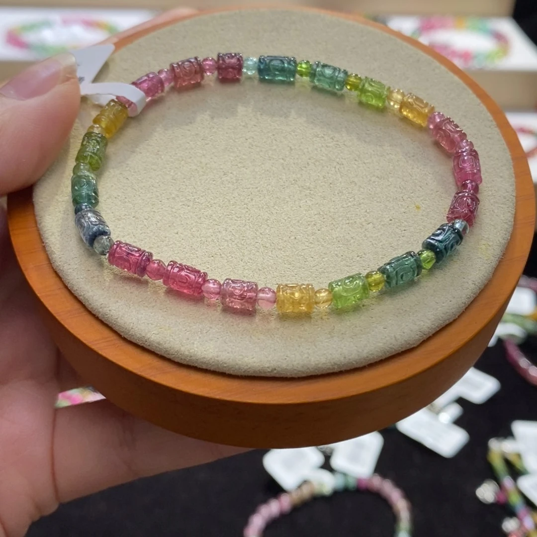 【闪购商品】碧玺手串未镶嵌两天看货期