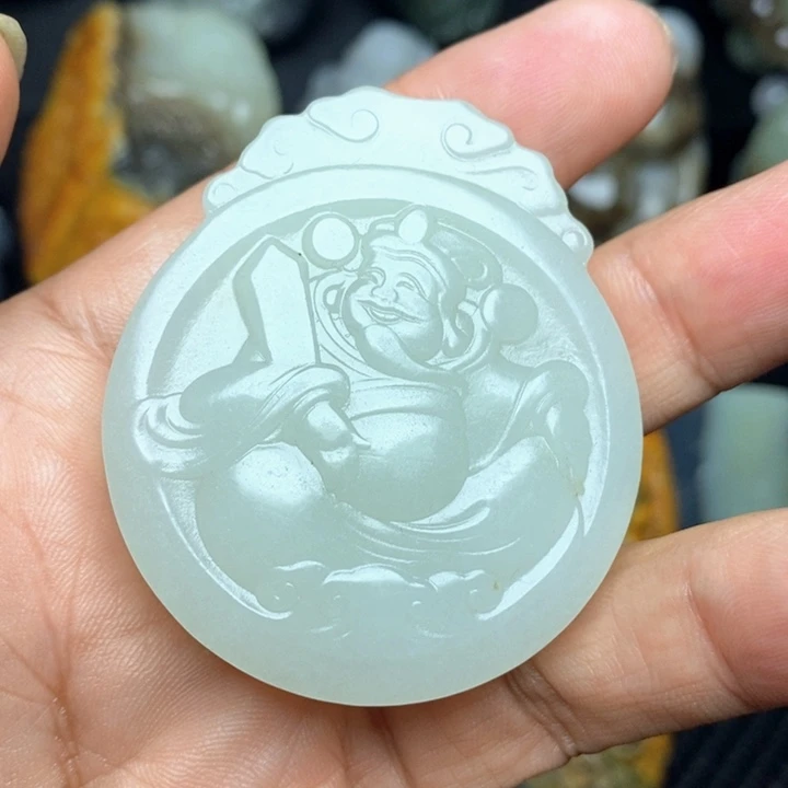 颈饰未镶嵌和田玉