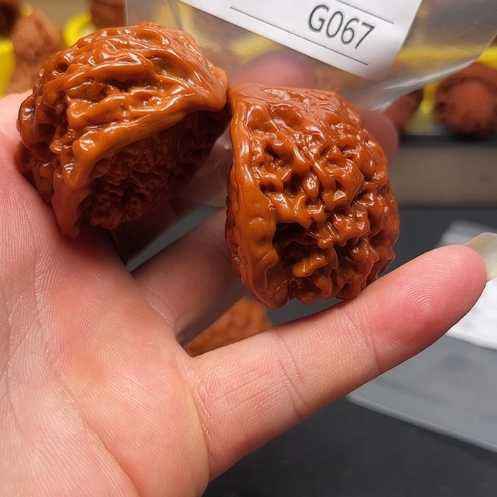 桃核吊坠蛇头蛇王