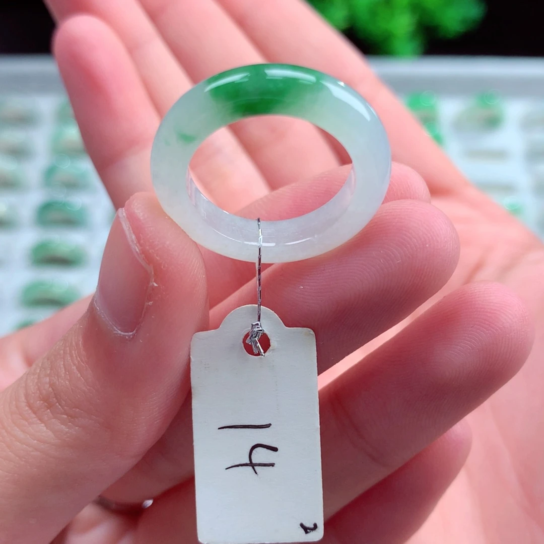 未镶嵌戒指翡翠茗***好天然