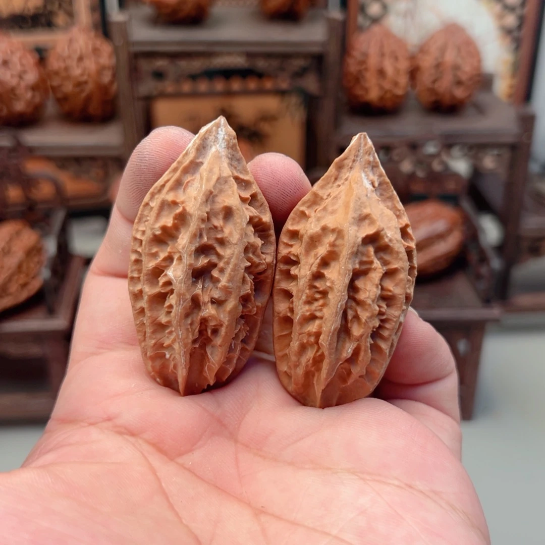 文玩核桃吊坠柳叶2