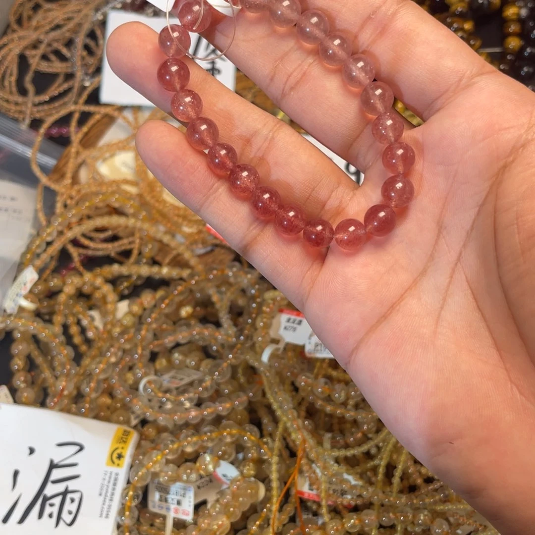 手链未镶嵌发晶水晶