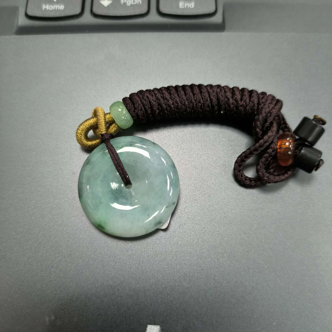 翡翠A货平安扣 多样性发货-010554