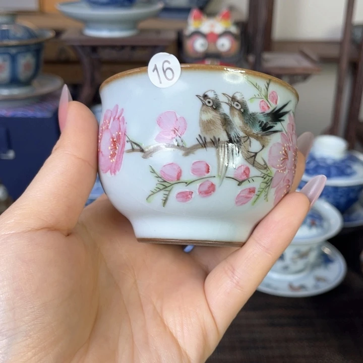 景德镇手绘茶器手工