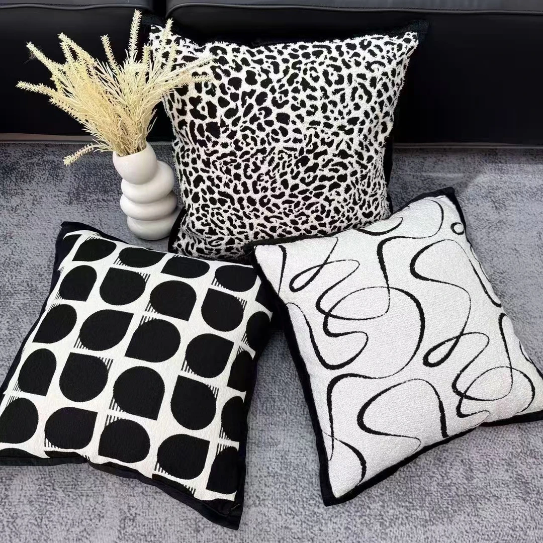 全店轻奢现代高级感抱枕靠垫沙发客厅靠垫套靠枕套大号靠背垫