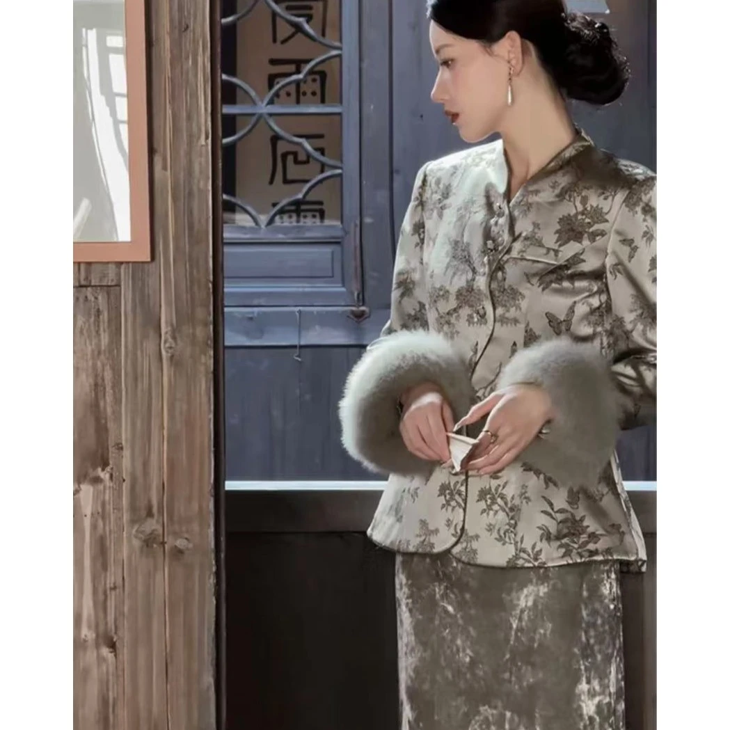 【千山翡 】套装已开价高端定制大衣