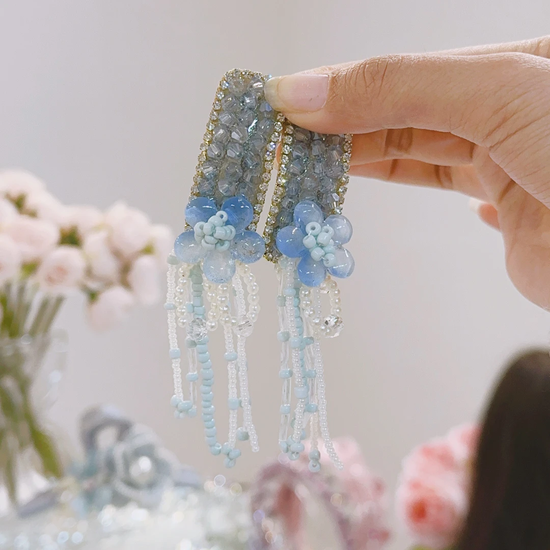 A394【满9.9元发】甜美可爱发饰发夹抓夹发绳发箍头饰发夹超仙