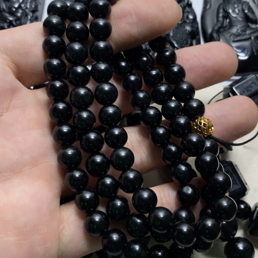 翡翠未镶嵌颈饰项链