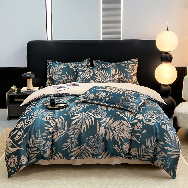 2025款大牌轻奢贡缎提花四件套