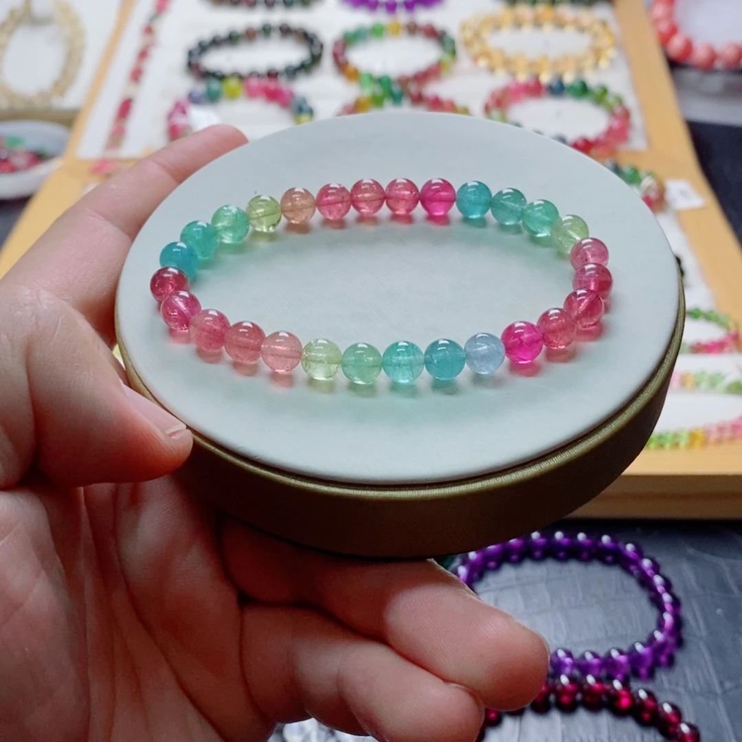 未镶嵌碧玺手链碧玺