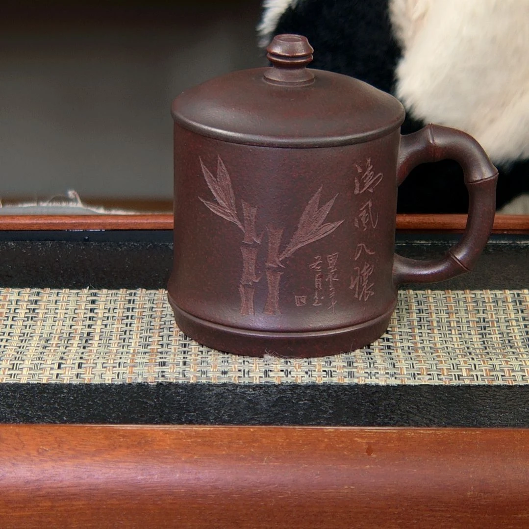 【闪购商品】绿泥茶杯高货放漏