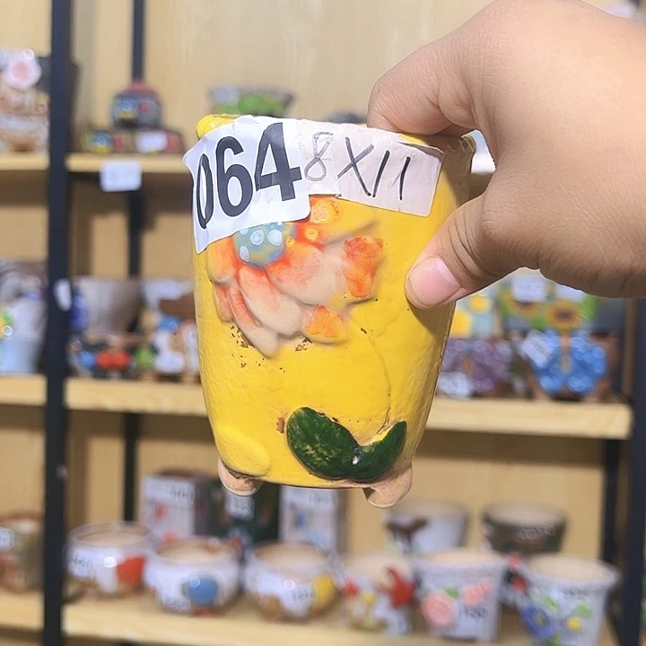 陶瓷多肉花盆满15包邮