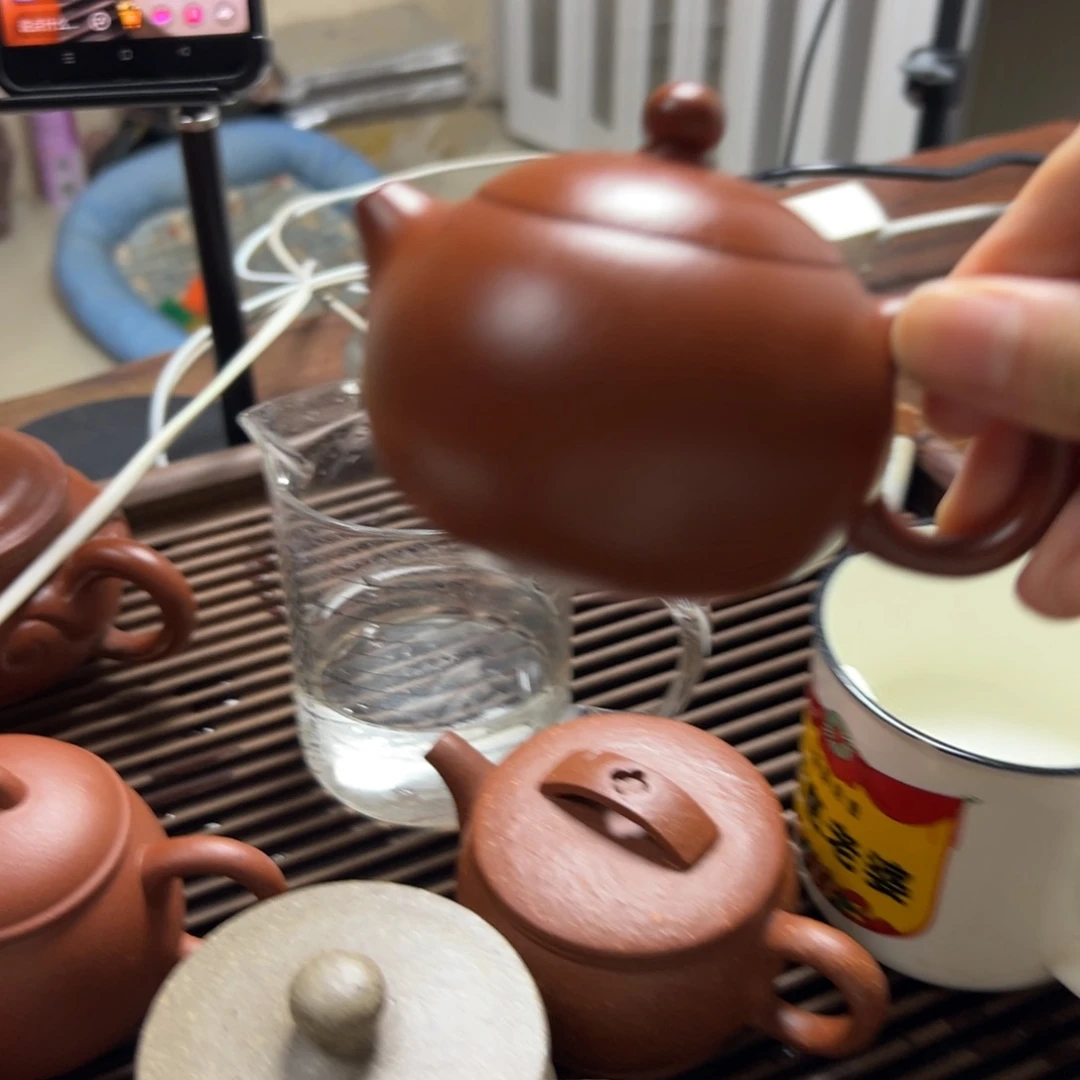 白***林茶壶紫砂朱泥西施150