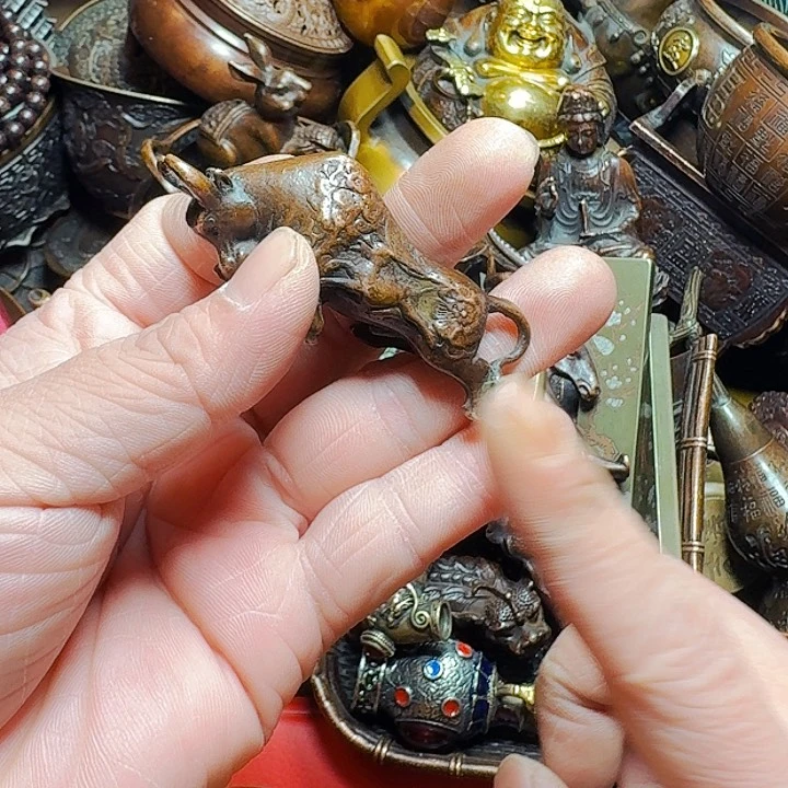 铜器摆件收收藏藏