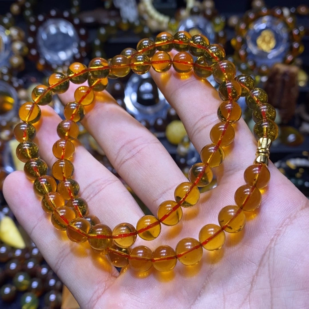 琥珀未镶嵌珠宝奇石