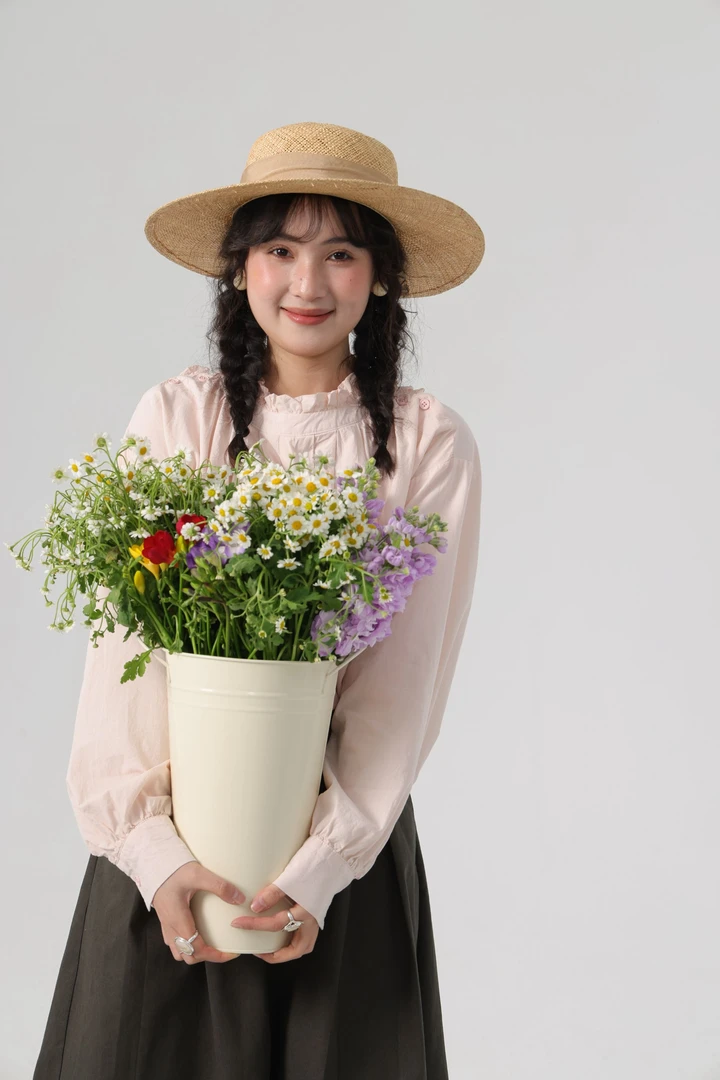 秋屿頔moment  夏季休闲百搭长袖衬衫