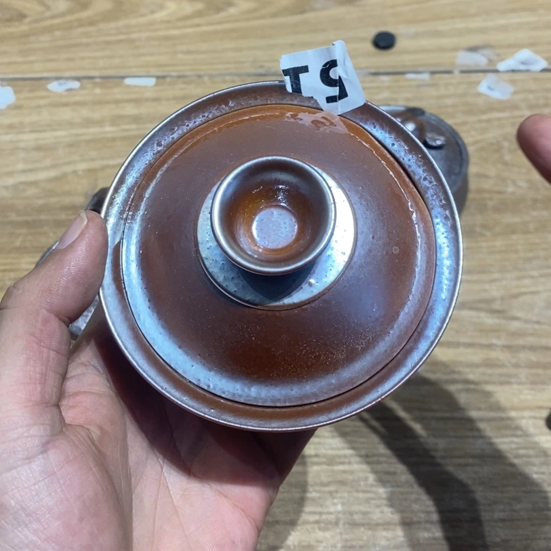 柴烧茶具陶瓷杯子