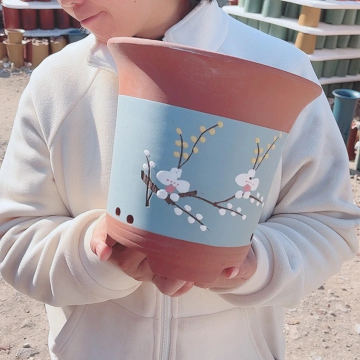 紫砂花盆宜兴紫砂精品花盆