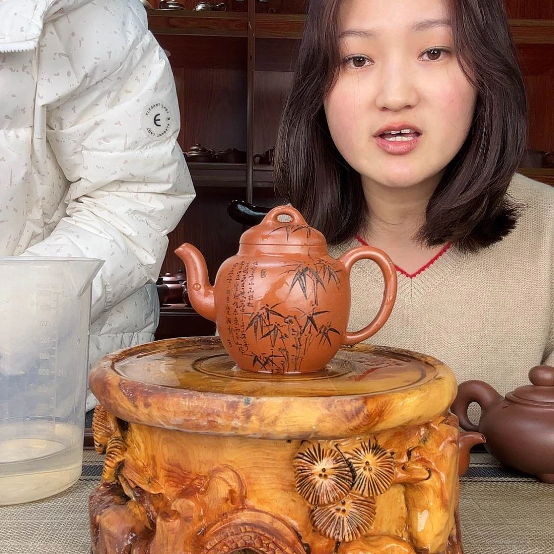 紫砂茶壶一壶李紫砂