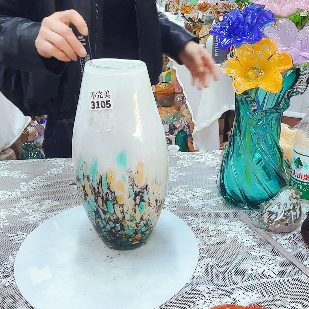 福利不退不换琉璃花瓶花器艺术品