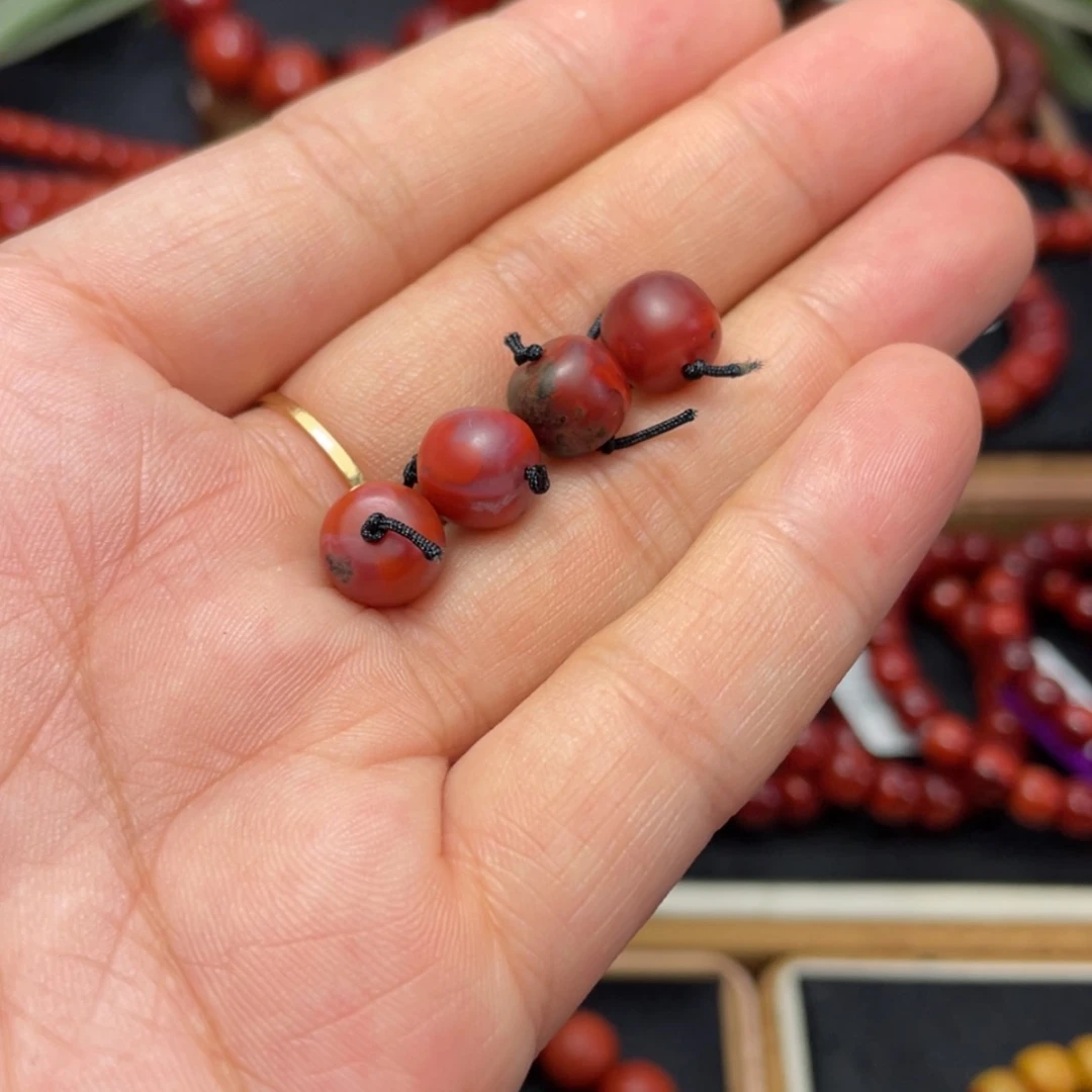 【闪购商品】南红玛瑙原矿单珠9多样性发1未镶嵌