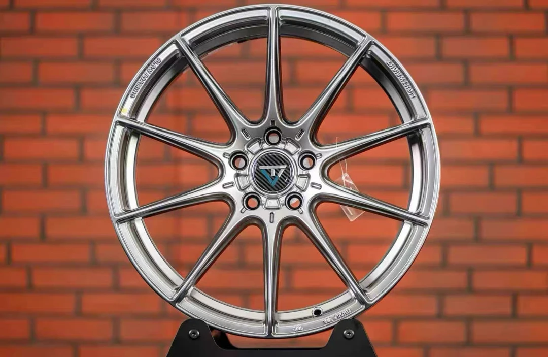 巨久VLF02多辐条旋压轻量化17 18寸旋压轮毂适用飞度思域大众领克