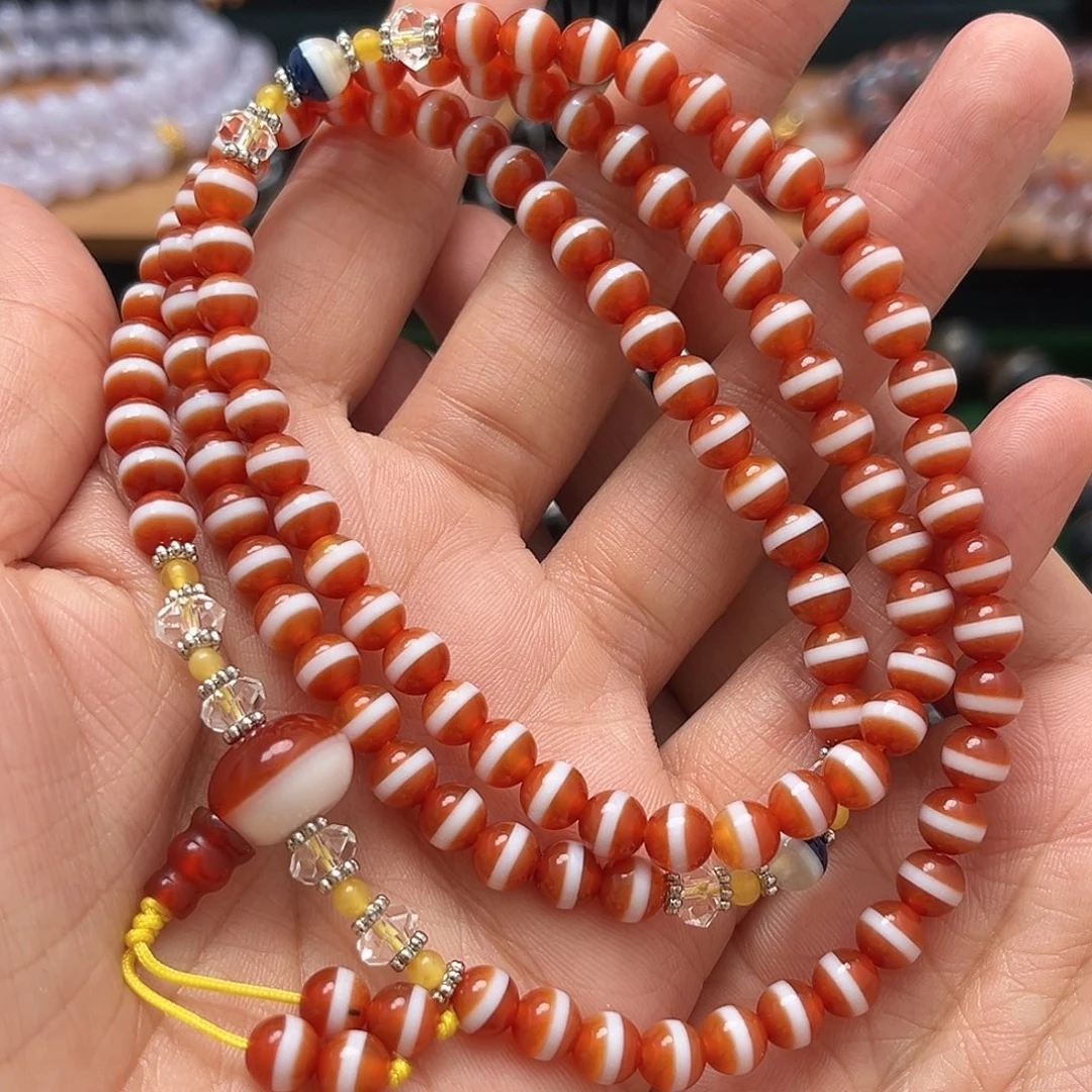 玛瑙/玉髓合金手串