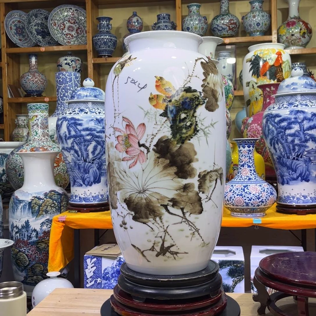 景德镇陶瓷花瓶摆件