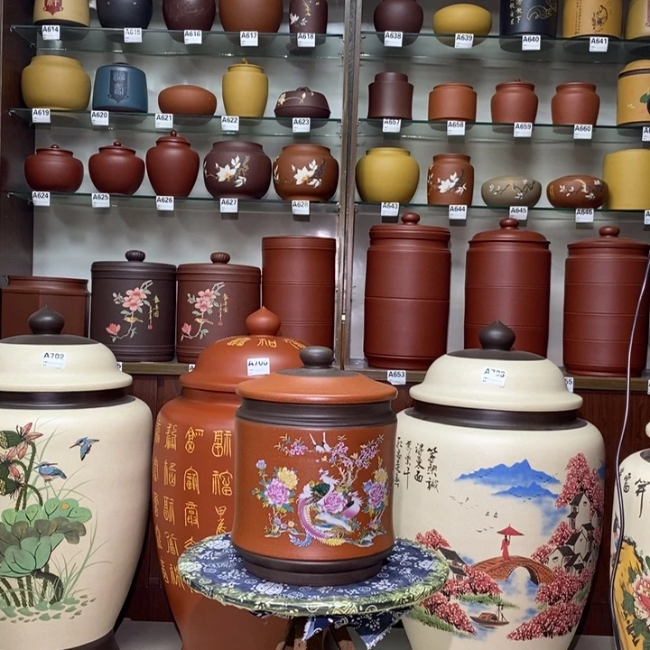 紫砂茶叶罐宜兴紫砂