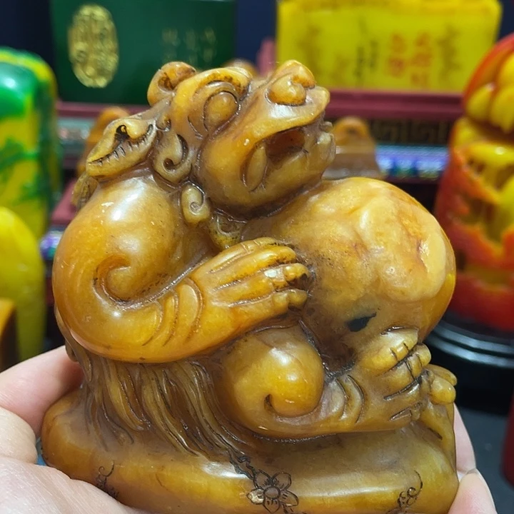 印石寿山石篆刻印章引首章闲章姓名章生日礼物