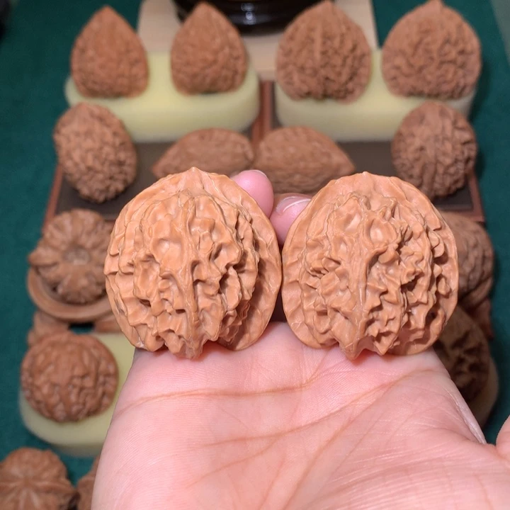 核桃文玩核桃把件苹果