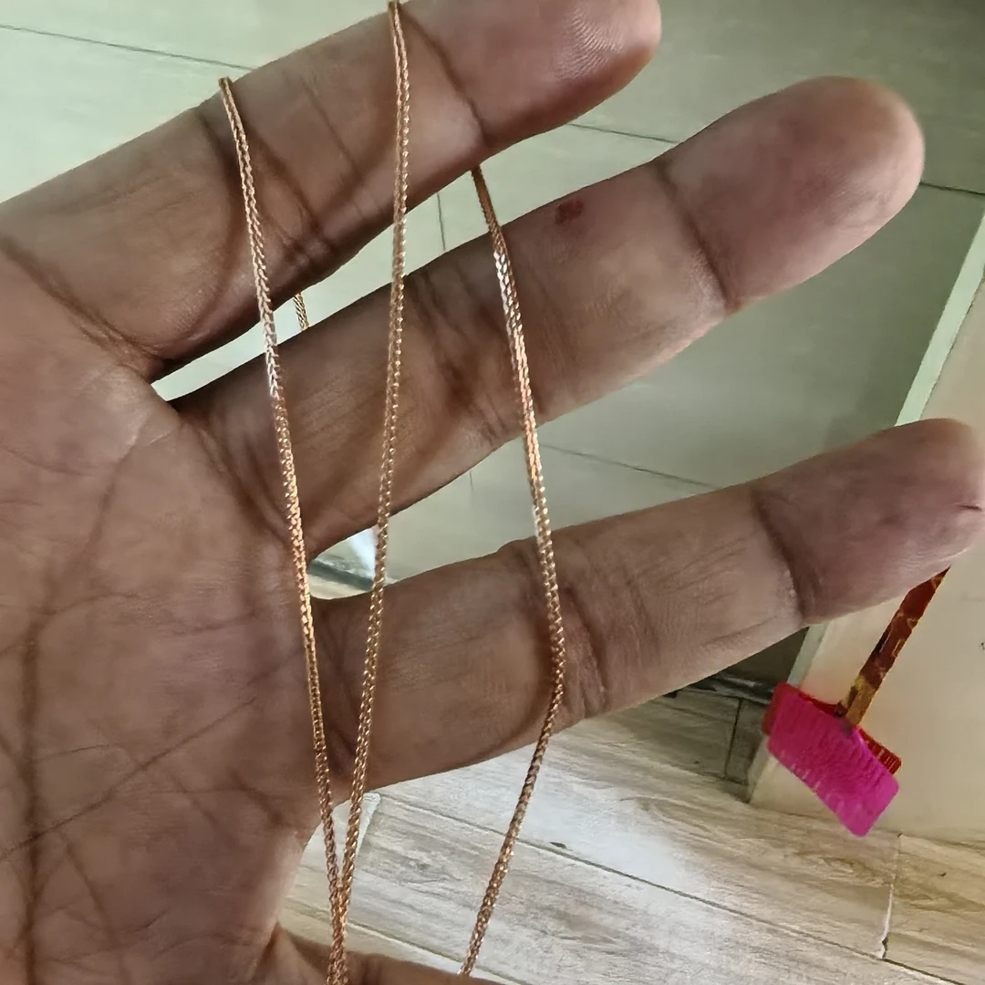 18k玫瑰金项链时尚3.06