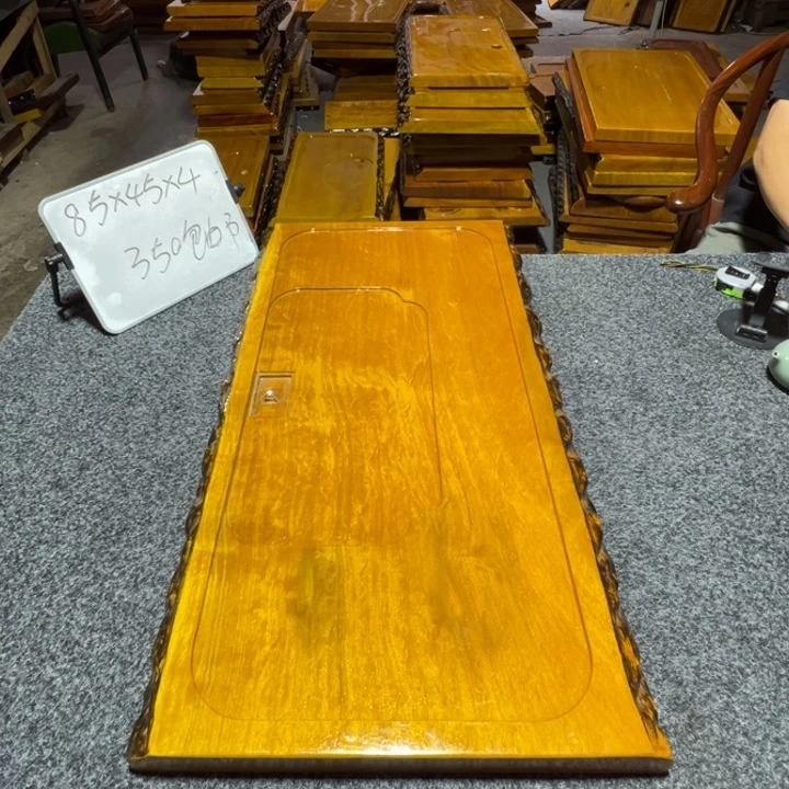 楠木实木家具根雕茶盘