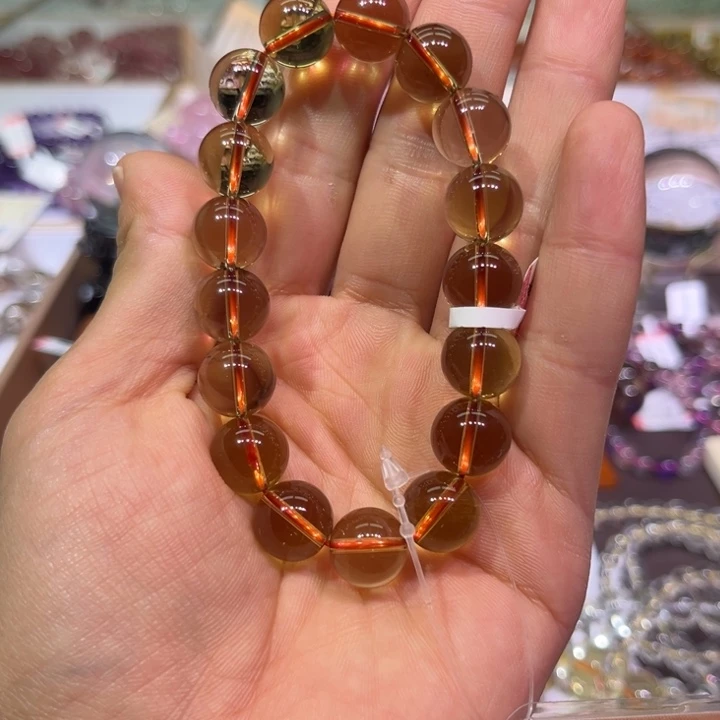 【闪购商品】水晶手链未镶嵌黄水晶