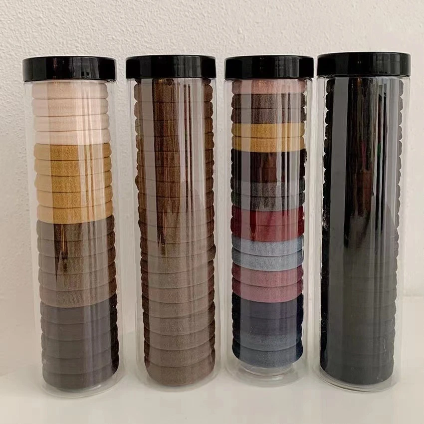 无接缝发圈高弹力皮筋成人扎头发加粗发绳女绑发韩国简约饰品