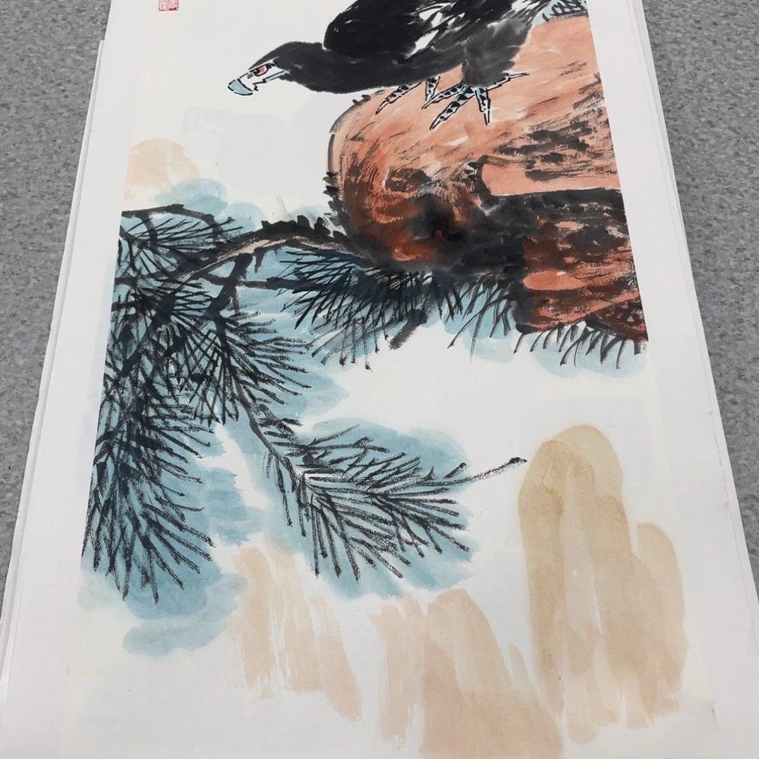 国画2平尺国画作品