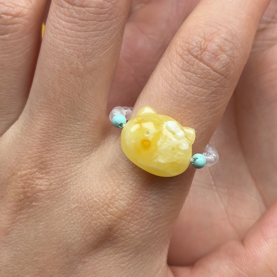 蜜蜡未镶嵌裸石蜜蜡