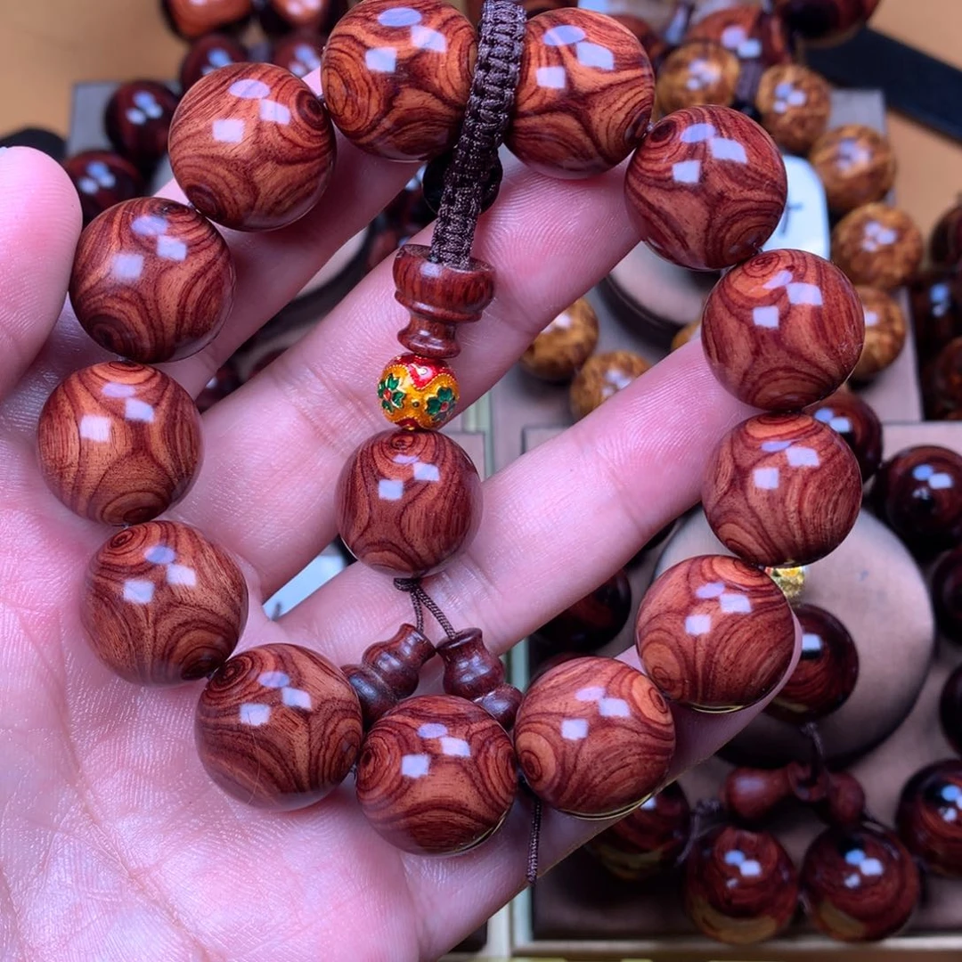 黄花梨/降香黄檀黄花梨手串1.8