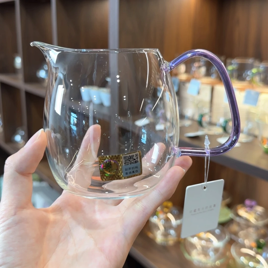泰然a款浅紫色公道杯